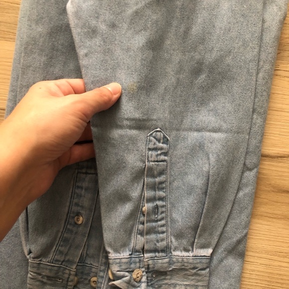 Northern Reflections Light Blue Denim Shirt with Bear Embroidery - Picture 5 of 8